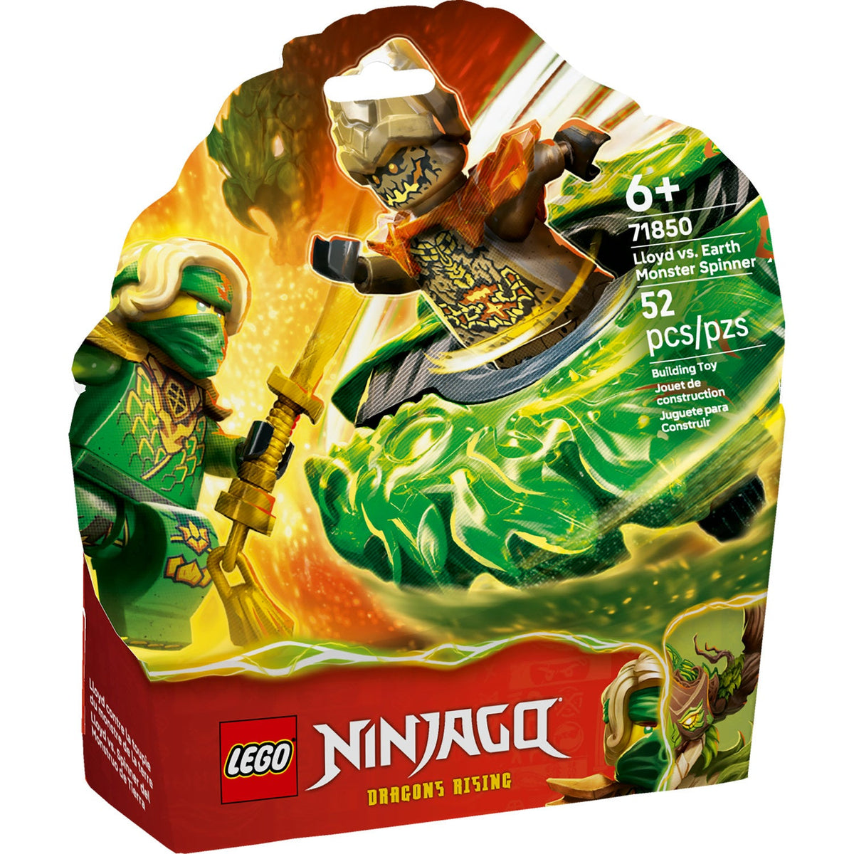 71850 Lloyd vs. Earth Monster Spinner (Retired) LEGO Ninjago