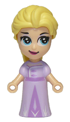 Elsa - Micro Doll, Lavender Dress (dp083)