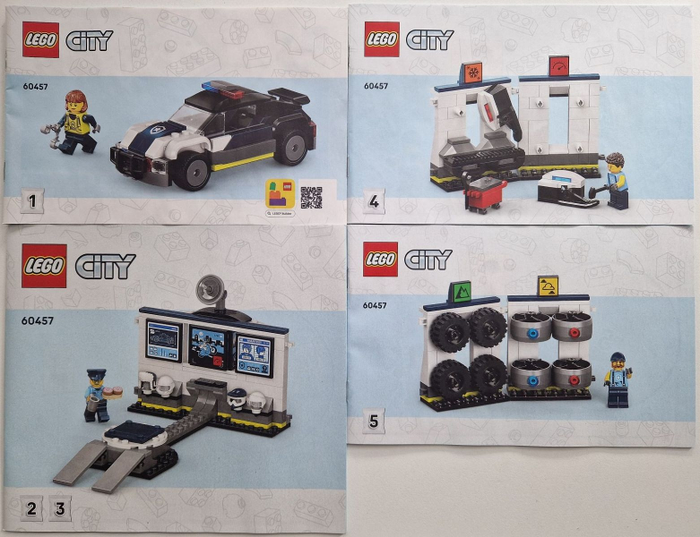 60457 Custom Police Car Garage (Certified) LEGO City