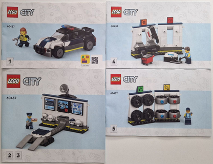 60457 Custom Police Car Garage (Certified) LEGO City