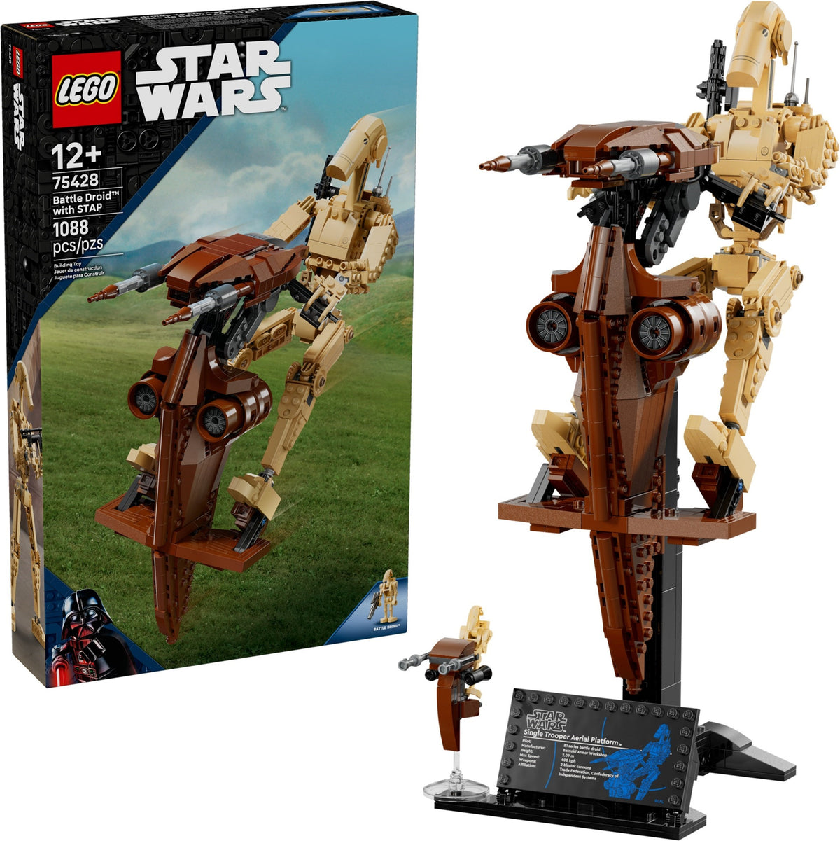 75428 Battle Droid with STAP
