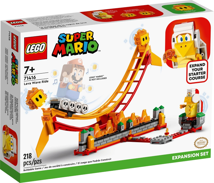 71416 Lava Wave Ride - Expansion Set (Retired) LEGO Super Mario