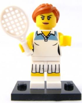 Tennis Player - Series 3 Collectible Minifigure (col03-10)