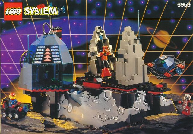 6959 Lunar Launch Site (Used) LEGO Space