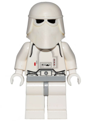Snowtrooper, Light Bluish Gray Hips, White Hands (sw0115)