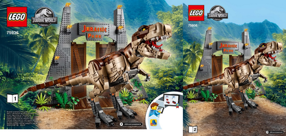 75936 Jurassic Park: T. rex Rampage (Certified) LEGO Jurassic World