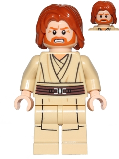 Obi-Wan Kenobi (Mid-Length Tousled with Center Part Hair) (sw0489)