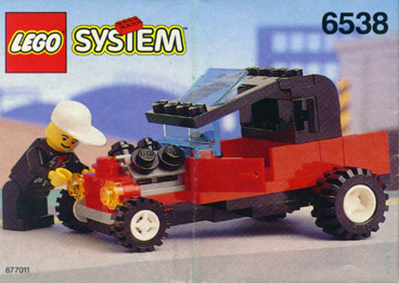 6538 Rebel Roadster (Used) LEGO Town