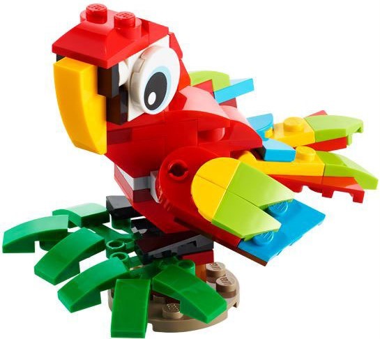 30581 Tropical Parrot (Used) LEGO Creator