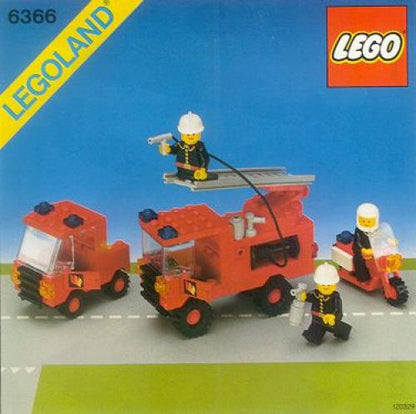6366 Fire & Rescue Squad (Used) LEGO Town
