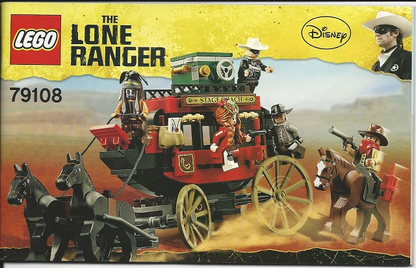79108 Stagecoach Escape (Used) LEGO The Lone Ranger