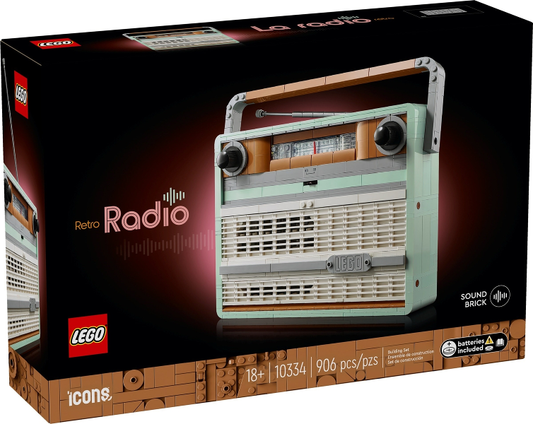 10334 Retro Radio (Retired) LEGO Icons