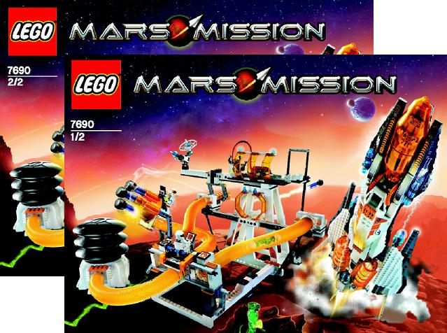 7690 MB-01 Eagle Command Base (Certified) LEGO Space