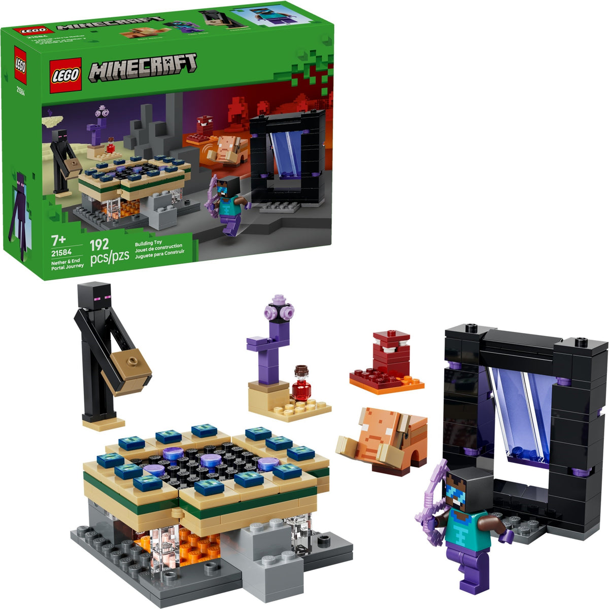 21584 Nether & End Portal Journey (Retired) LEGO Minecraft