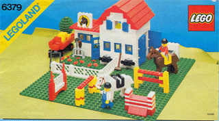 6379 Riding Stable (Used) LEGO Town