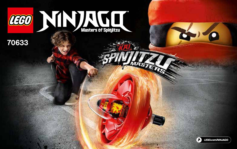 70633 Kai - Spinjitzu Master (Certified) LEGO Ninjago