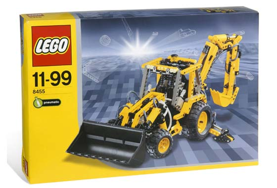 8455 Back-Hoe (Retired) LEGO TECHNIC
