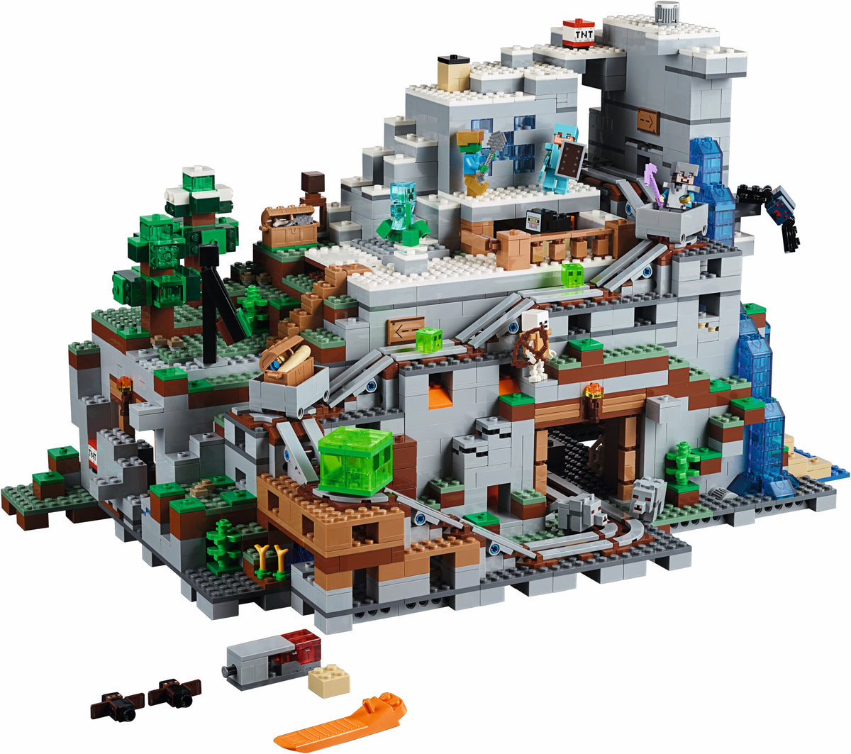 21137 The Mountain Cave (Used) LEGO Minecraft