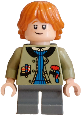 Ron Weasley - Olive Green Jacket, Blue Sweater (hp550)