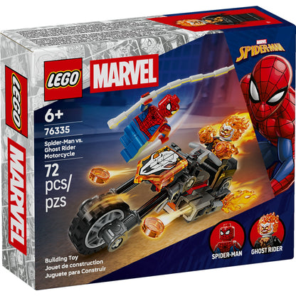 76335 Spider-Man vs. Ghost Rider Motorcycle (Retired) LEGO Super Heroes