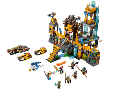 70010 The Lion CHI Temple (Used) LEGO Legends of Chima