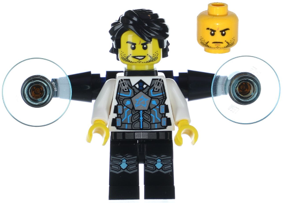 Agent Jack Fury with Parachute Backpack and Attachments (uagt005)
