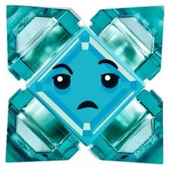 Kryptomite - Blue, Small Crystals (shg023)