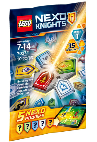 70372 Combo NEXO Powers Wave 1 (Retired) LEGO Nexo Knights