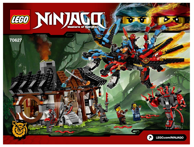 70627 Dragon's Forge (Used) LEGO Ninjago