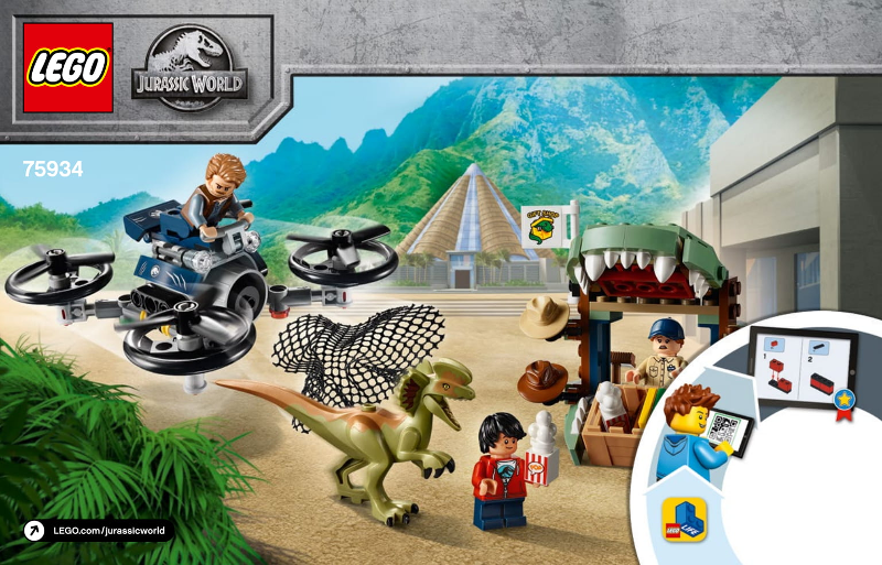 75934 Dilophosaurus on the Loose (Certified) LEGO Jurassic World