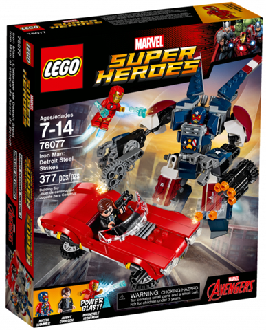 76077 Iron Man: Detroit Steel Strikes (Retired) LEGO Super Heroes