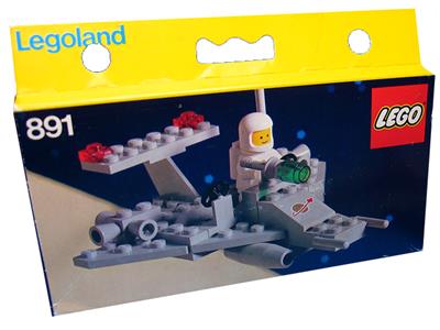 891 Two seater space scooter (Retired) LEGO Space
