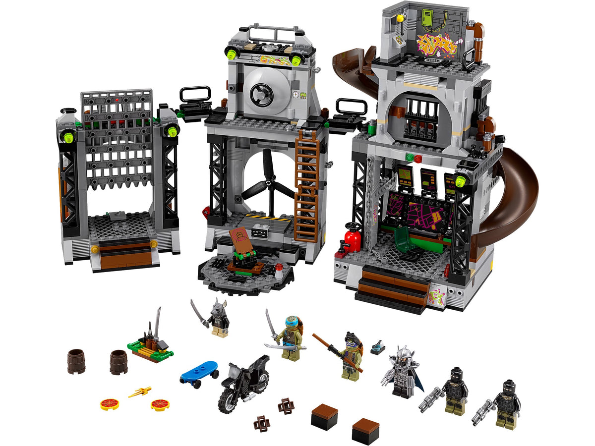 79117 Turtle Lair Invasion (Used) LEGO Teenage Mutant Ninja Turtles