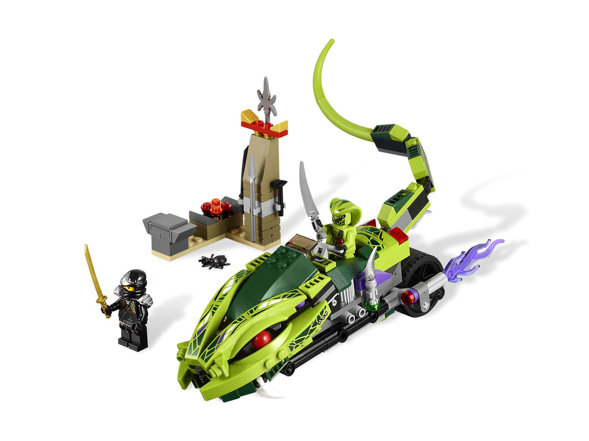 9447 Lasha's Bite Cycle (Used) LEGO Ninjago