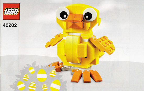 40202 Easter Chick (Used) LEGO Seasonal
