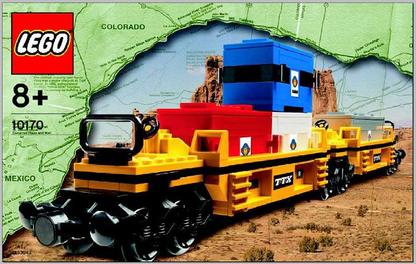 10170 TTX Intermodal Double-Stack Car (Certified) LEGO Trains