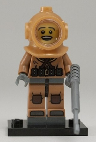 Diver - Series 8 Collectible Minifigure (col08-6)