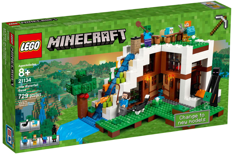 21134 The Waterfall Base (Retired) LEGO Minecraft