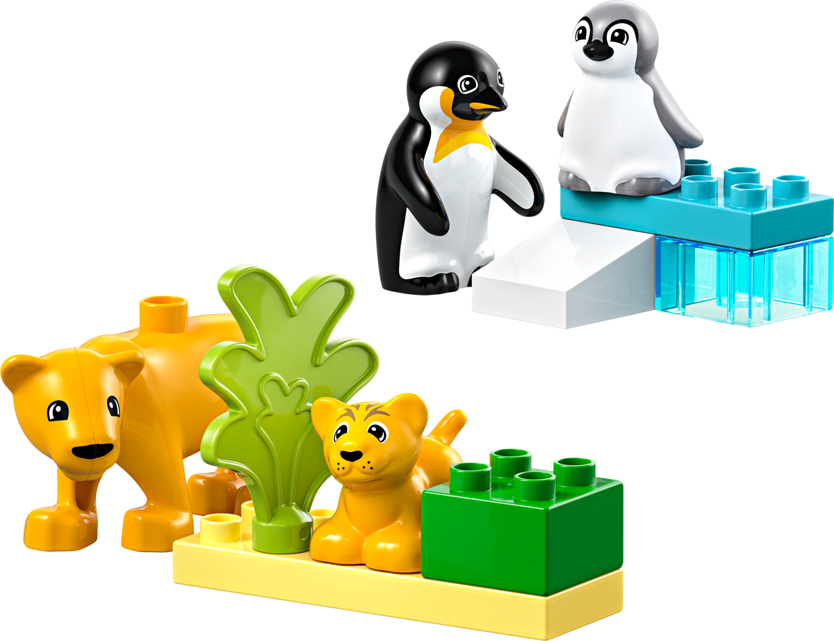 10442 Wild Animal Families: Penguins & Lions (Retired) LEGO DUPLO