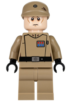 Imperial Officer (Captain / Commandant / Commander) - Dark Tan Uniform (sw0623)