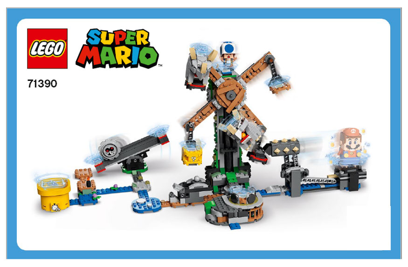 71390 Reznor Knockdown - Expansion Set (Certified) LEGO Super Mario