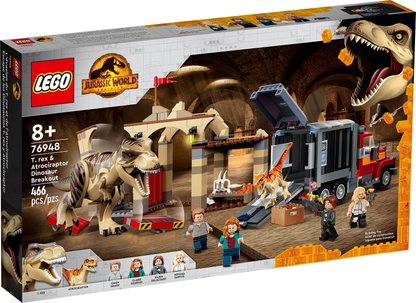 76948 T. rex & Atrociraptor Dinosaur Breakout (Retired) LEGO Jurassic World