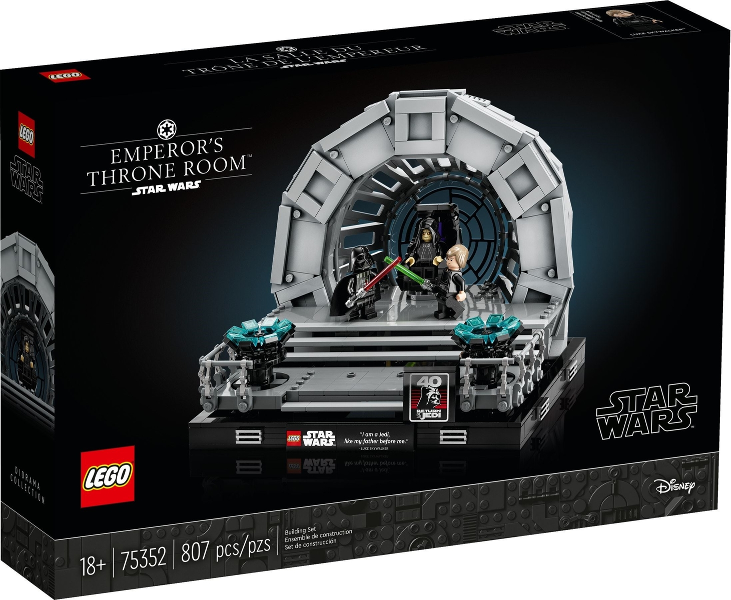 75352 Emperor's Throne Room Diorama (Retired) LEGO Star Wars