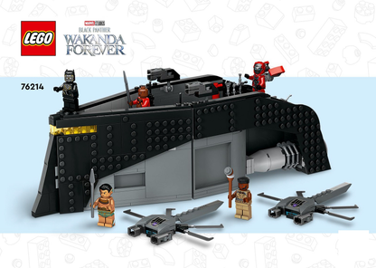 76214 Black Panther: War on the Water (Used) LEGO Super Heroes