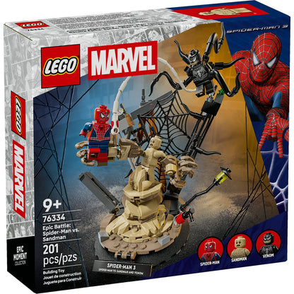 76334 Epic Battle: Spider-Man vs. Sandman (Retired) LEGO Super Heroes