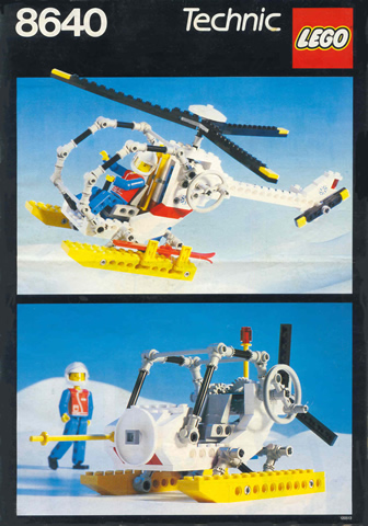 8640 Polar Copter (Used) LEGO TECHNIC