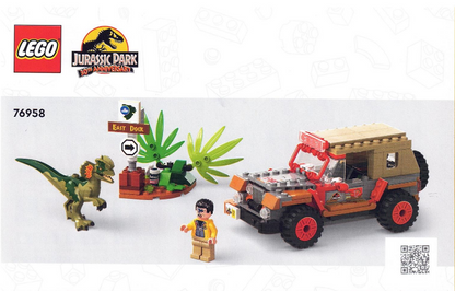 76958 Dilophosaurus Ambush (Certified) LEGO Jurassic World