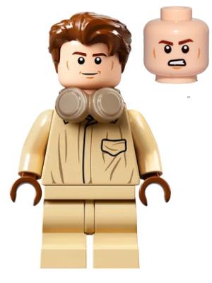 Cedric Diggory - Coveralls, Headphones, Tan Medium Legs (hp269)