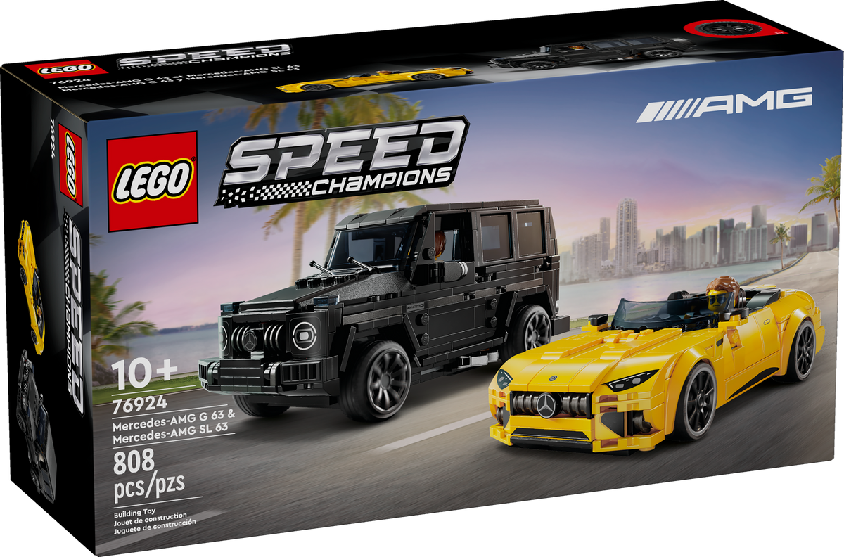 76924 Mercedes-AMG G 63 & Mercedes-AMG SL 63 (Retired) LEGO Speed Champions