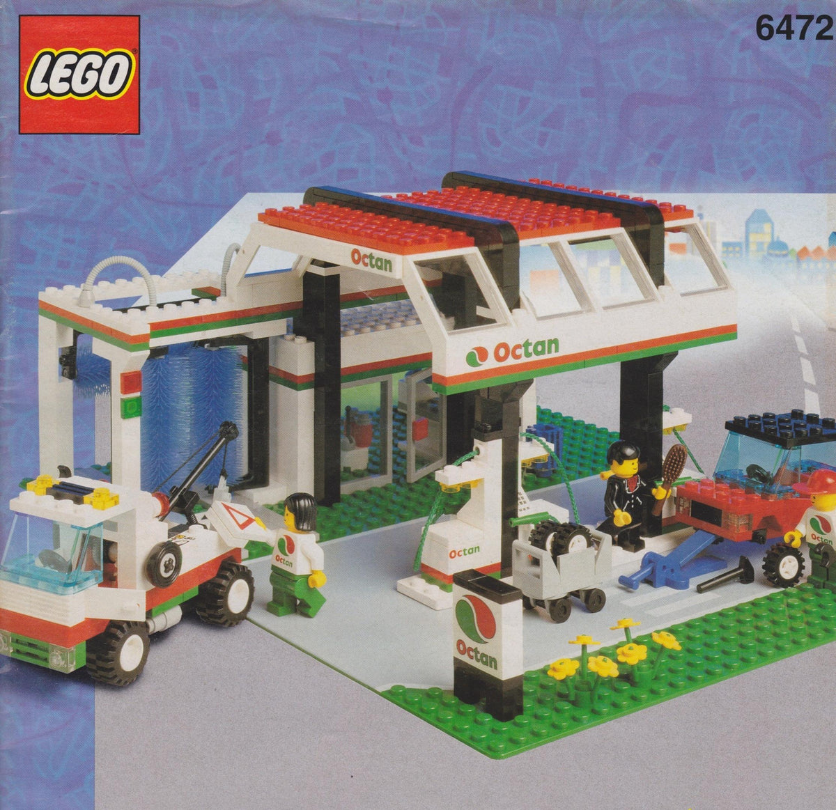 6472 Gas N' Wash Express (Used) LEGO Town